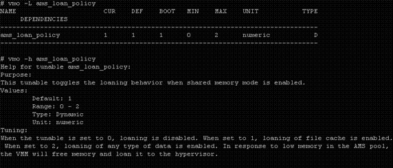 共享內存 LPAR 上的 vmo 設置