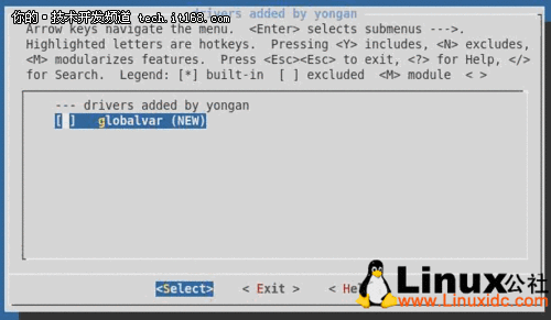 在Linux內核中增加自己的驅動代碼