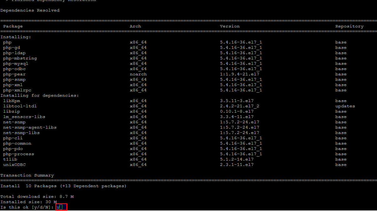 PHP and its modules