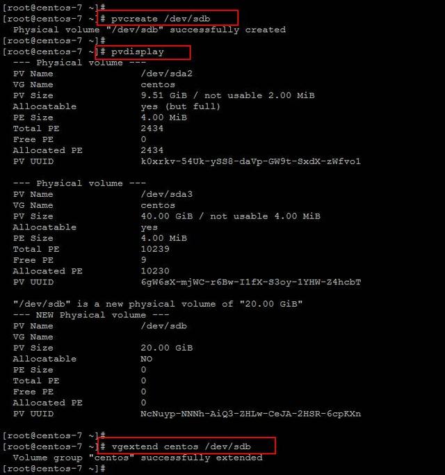 如何在 CentOS 7 中添加新磁盤而不用重啟系統