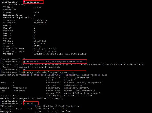 如何在 CentOS 7 中添加新磁盤而不用重啟系統