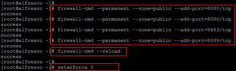 Firewall rules