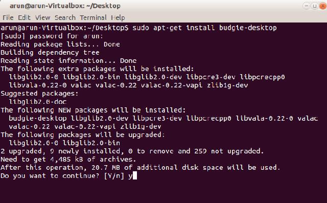 如何在ubuntu14.04上安裝輕量級的Budgie桌面(v8)