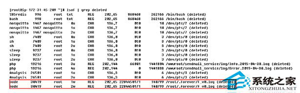 Linux df和du命令查出來的已使用空間不同如何解決？