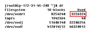 Linux df和du命令查出來的已使用空間不同如何解決？