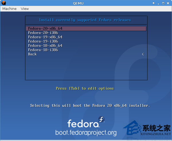  Linux通過BFO安裝Fedora的步驟