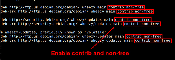  Debian安裝閉源軟件包的方法