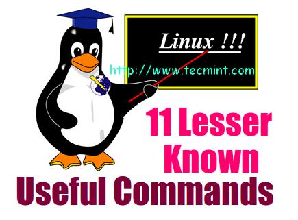 11 個很有用但鮮有人知的 linux 命令 三聯