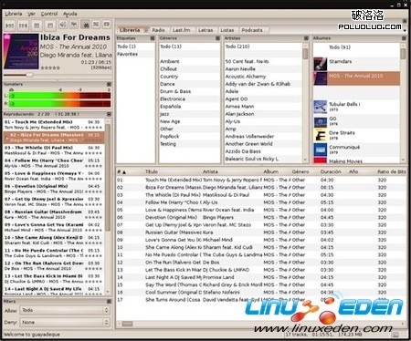 Songbird離開後 Linux下可以替代它的10個音樂播放器推薦（圖四）