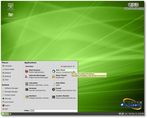 Linux Mint 9 RC版使用體驗（圖三）