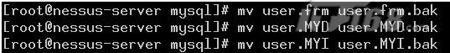 Linux系統中Mysql 密碼恢復（圖一）