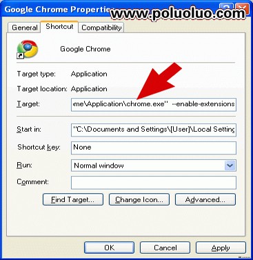 安裝/卸載Google Chrome的擴展插件（圖一）