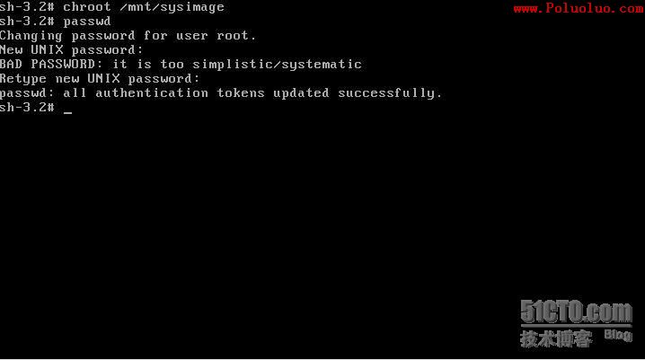 linux 忘記root密碼又忘記grub密碼怎麼辦（圖四）