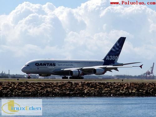Linux挺進Qantas空中巨無霸A380的用戶端