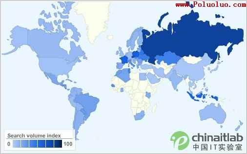全球范圍內Linux用戶普及度數據（圖八）