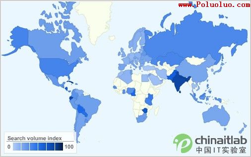 全球范圍內Linux用戶普及度數據（圖七）