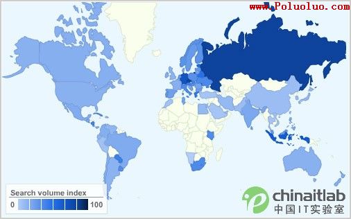 全球范圍內Linux用戶普及度數據（圖四）