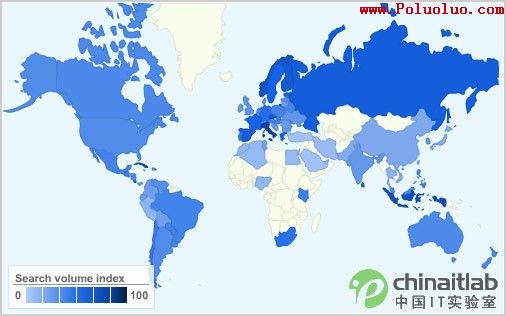 全球范圍內Linux用戶普及度數據(圖三)