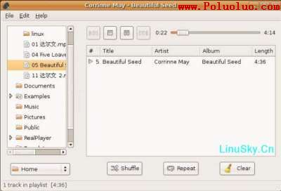 Linux下五個各具特點的音樂播放器（圖六）