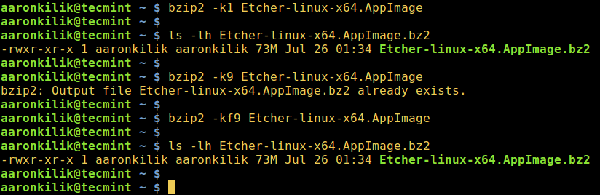Linux壓縮好幫手bzip2Linux壓縮好幫手bzip2