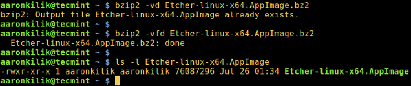 Linux壓縮好幫手bzip2Linux壓縮好幫手bzip2