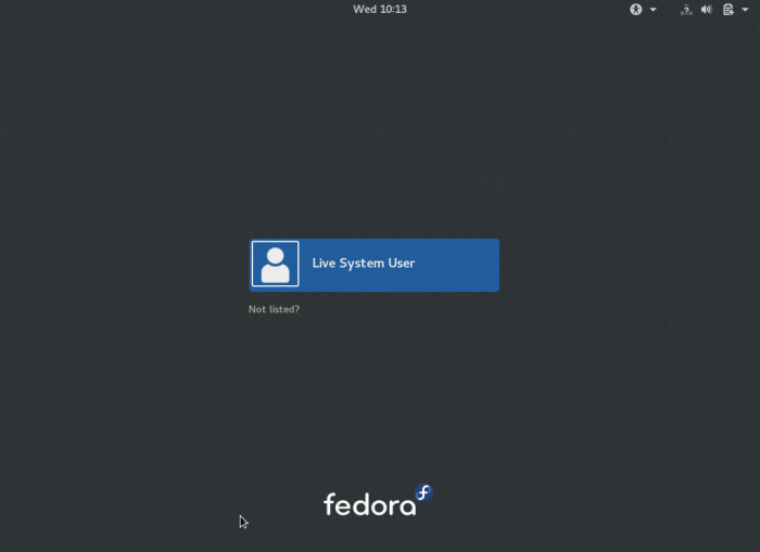 Fedora 25 Workstation 安裝指南Fedora 25 Workstation 安裝指南