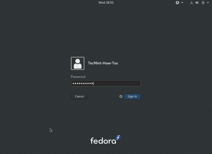 Fedora 25 Workstation 安裝指南Fedora 25 Workstation 安裝指南