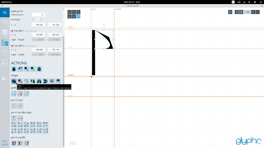 使用 Glyphr 玩轉Linux字體使用 Glyphr 玩轉Linux字體