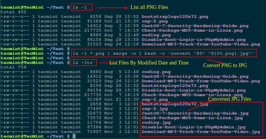 在 Linux 下將 PNG 和 JPG 批量互轉的四種方法在 Linux 下將 PNG 和 JPG 批量互轉的四種方法