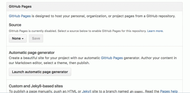 使用 Github Pages 發布你的項目文檔使用 Github Pages 發布你的項目文檔