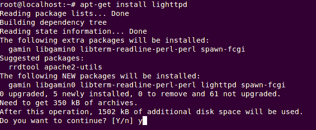 在 Linux 中安裝 Lighttpd Web 服務器在 Linux 中安裝 Lighttpd Web 服務器