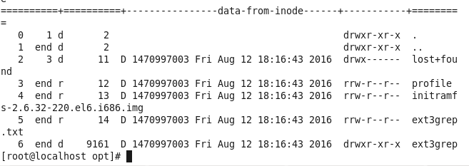 ext3文件系統反刪除利器-ext3grepext3文件系統反刪除利器-ext3grep