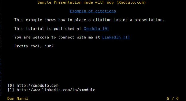 如何在Linux命令行中創建以及展示演示稿如何在Linux命令行中創建以及展示演示稿