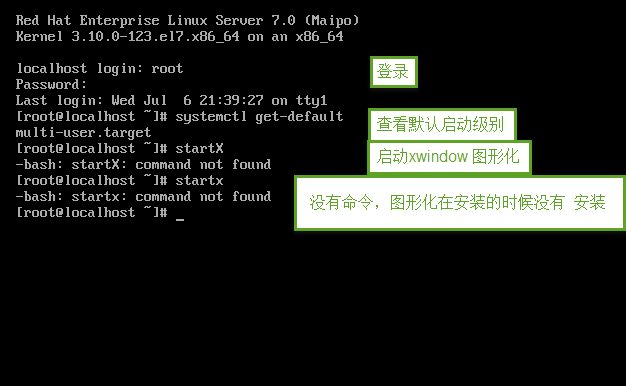 RHEL/Centos7 安裝圖形化桌面RHEL/Centos7 安裝圖形化桌面