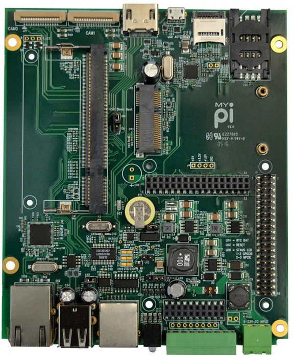 用樹莓派計算模塊搭建的工業單板計算機用樹莓派計算模塊搭建的工業單板計算機