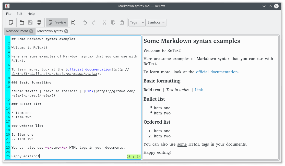 Linux下9個Markdown編輯器Linux下9個Markdown編輯器