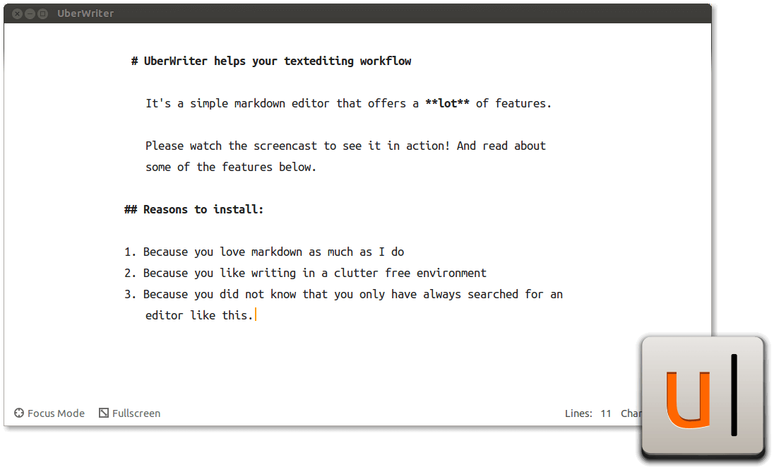 Linux下9個Markdown編輯器Linux下9個Markdown編輯器