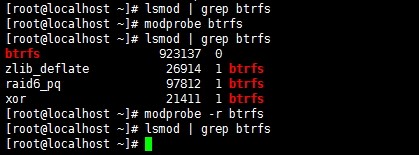 modprobe