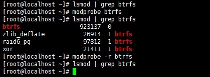 modprobe