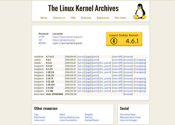 linux內核4.7