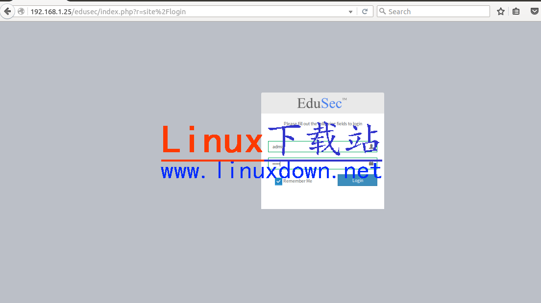 Linux Mint 17 上安裝 Edusec 高校管理系統