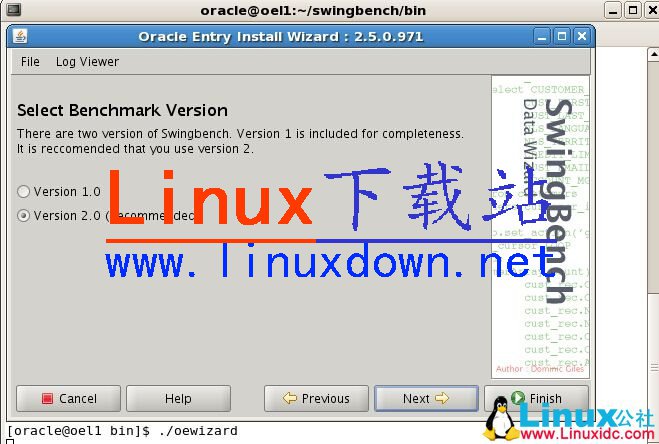 Linux下安裝壓力測試工具swingbench及使用詳解