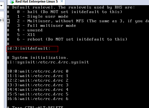 linux開機直接進入命令行模式