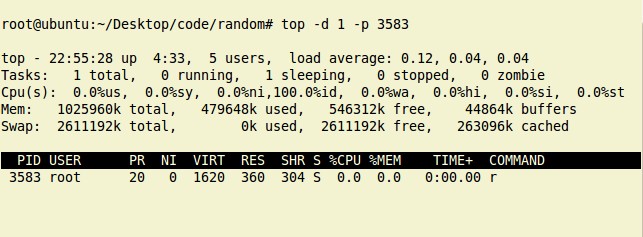 怎麼用linux命令查看進程內存占用情況