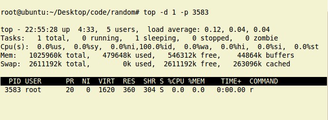 怎麼用linux命令查看進程內存占用情況