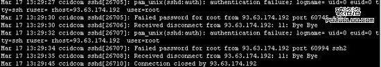 linux服務器如何防范ssh嘗試攻擊（圖二）